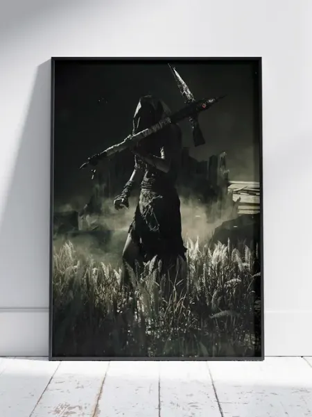 Плакат Аутласт (Outlast 2 - Марта 1) - Постер A3 42x30 см HEAVEN POSTER