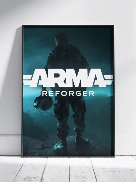 Плакат Арма (Arma Reforger 1) - Постер A3 42x30 см HEAVEN POSTER