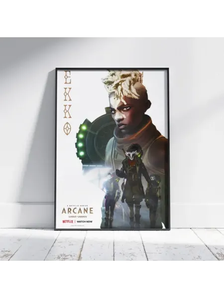 Плакат Аркейн (Экко 1) - Постер A3 42x30 см HEAVEN POSTER