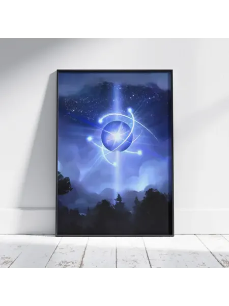 Плакат Dota 2 (Io) - Постер A3 42x30 см HEAVEN POSTER