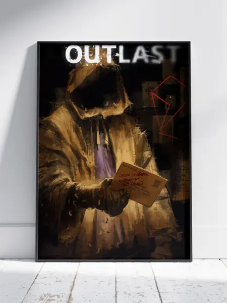 Плакат Аутласт (Outlast 5) - Постер A3 42x30 см HEAVEN POSTER