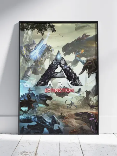 Плакат Арк Сурвайвал Эволв (ARK Survival Evolved 5) A3 HEAVEN POSTER