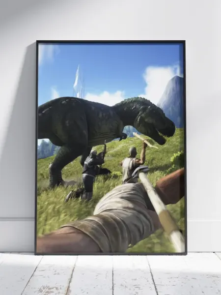 Плакат Арк Сурвайвал Эволв (ARK Survival Evolved 6) A3 HEAVEN POSTER