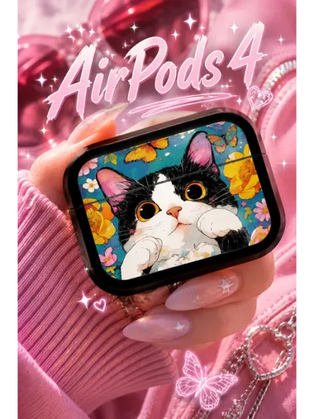 Чехол на airpods 4 Телефонов мобильные аксессуары