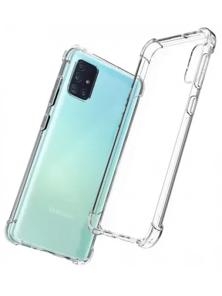 Чехол на Samsung Galaxy A31 прозрачный силиконовый бампер NeoMobile