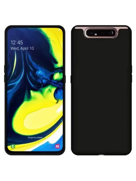 Чехол на Samsung Galaxy A80 силиконовый матовый бампер ПРО стор