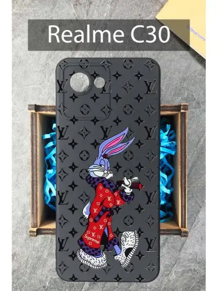 Чехол на realme C30 для реалми С30 с принтом COVERGOOD