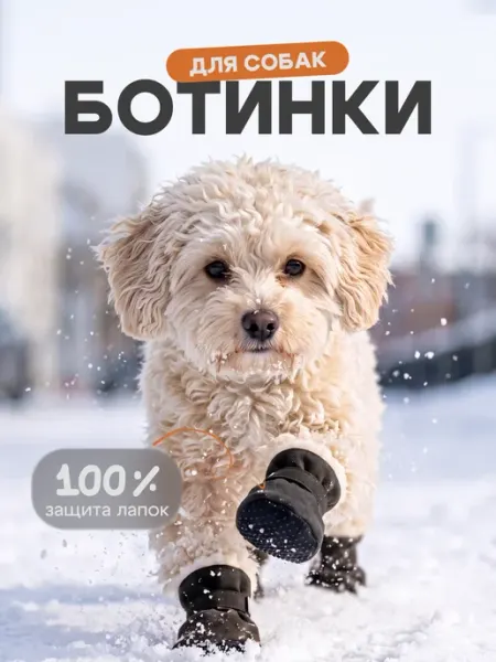 Ботинки для собак мелких и средних пород SSY