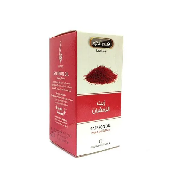 Hemani Масло Шафрана, Хемани, Saffron Oil, 30 мл