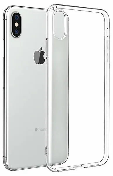 Чехол, прозрачный силикон, для iPhone XsMax, ультратонкий, 1.5mm