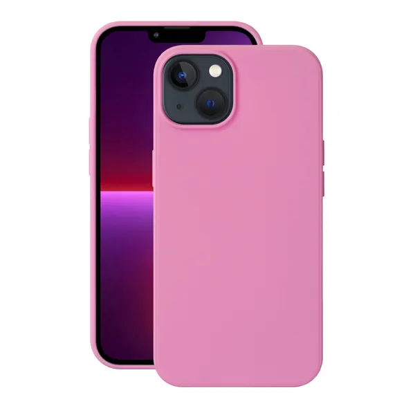 Чехол Deppa "Gel Color" 88117, для iPhone 13, TPU, стильный розовый