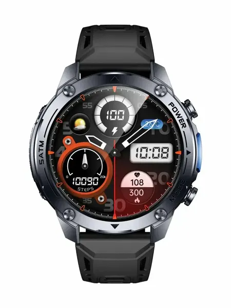 Смарт-часы Green Lion Vision GPS Smart Watch AMOLED 1.43”, GPS, 5ATM, Bluetooth Call, 100+ спортрежимов