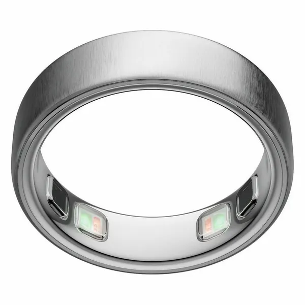 Умное кольцо Oura Ring 5 Brushed Silver, US8, мониторинг здоровья, титан