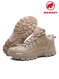 Кроссовки Mammut Мужские треккинговые ботинки High-Cut- кожа + мембрана, большие размеры, для хайкинга и альпинизма,size 38-45