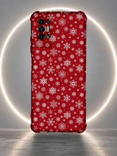 Чехол на Tecno Pova 2 с принтом зимний NastishkaCase