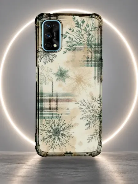 Чехол на Realme 7 Pro с принтом зимний NastishkaCase