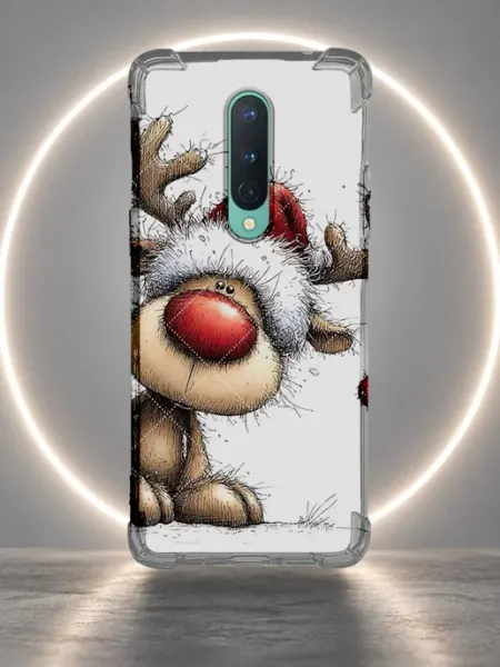 Чехол на Oneplus 8 с принтом новый год NastishkaCase