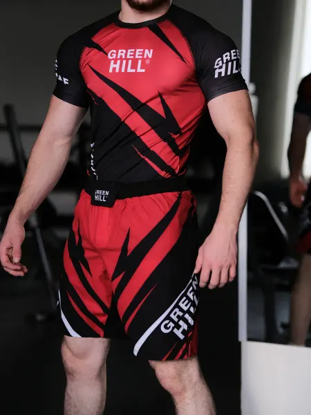 GREEN HIIL Рашгард мужской спортивный комплект GREEN HILL IMMAF