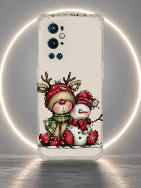 Чехол на Oneplus 9 Pro с принтом новый год NastishkaCase