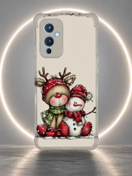 Чехол на Oneplus 9 с принтом новый год NastishkaCase