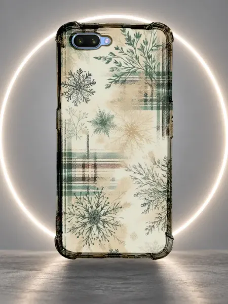 Чехол на Oppo A12e с принтом зимний NastishkaCase