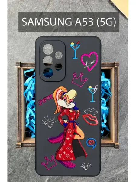 Силиконовый чехол на Samsung A53 для Самсунг Галакси А53 COVERGOOD