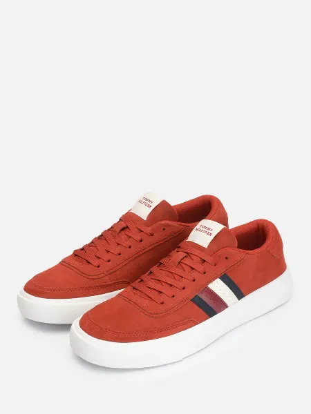 TOMMY HILFIGER Кеды замшевые на шнуровке