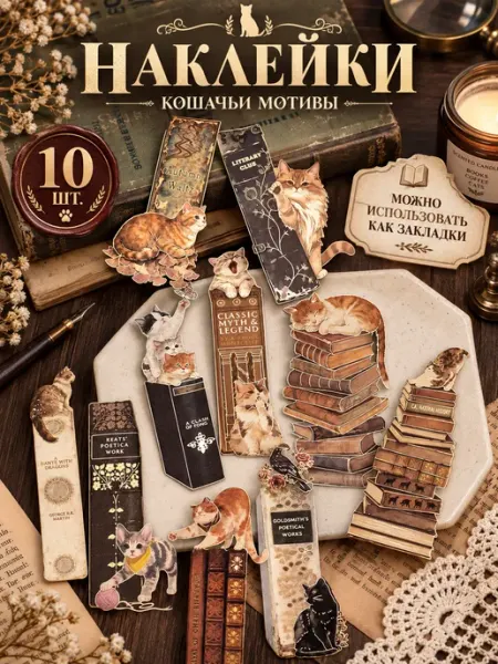 Наклейки для скрапбукинга и ежедневника
