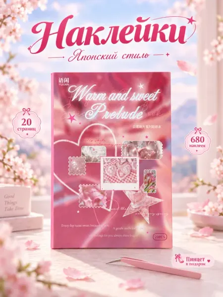 Наклейки для скрапбукинга и ежедневника