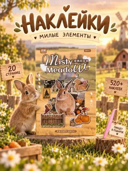 Наклейки для скрапбукинга и ежедневника