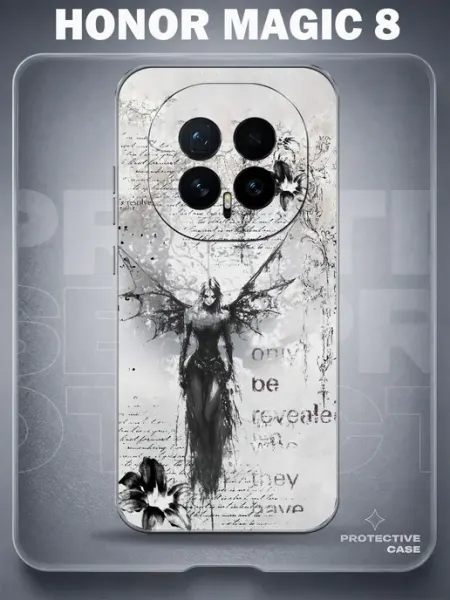 Чехол на Honor Magic 8 с принтом у2к MeowCase