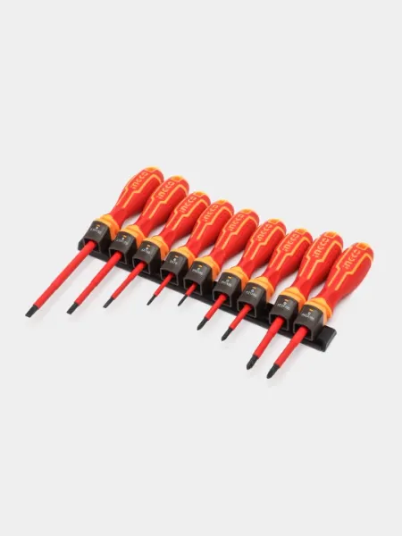 Набор изолированных отверток Ingco HKISD0908 Industrial