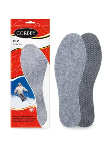 Стельки мягкие войлочные FILС р-р 37-38 Corbby