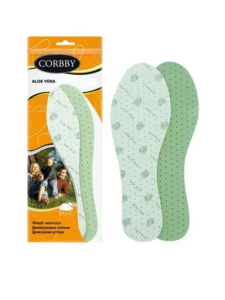 Стельки с экстрактом Алое Вера Corbby