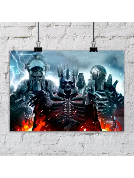 Постер The Witcher 3 Caranthir, Imlerith, Eredin Janime
