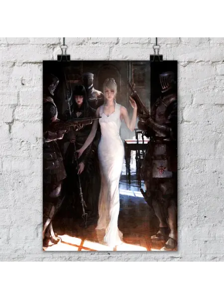 Постер Final Fantasy XV Lunafreya Nox Fleuret Janime