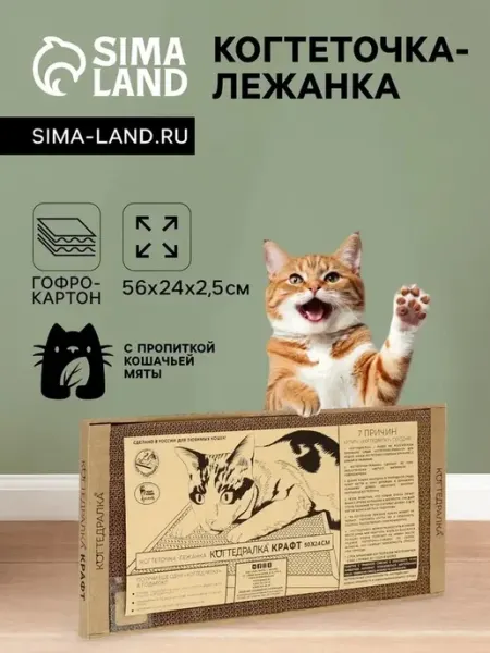 Экологическая когтеточка для кошек — комфорт и защита