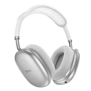 Наушники беспроводные большие Hoco W55 Plus с активным шумоподавлением, с микрофоном, серый