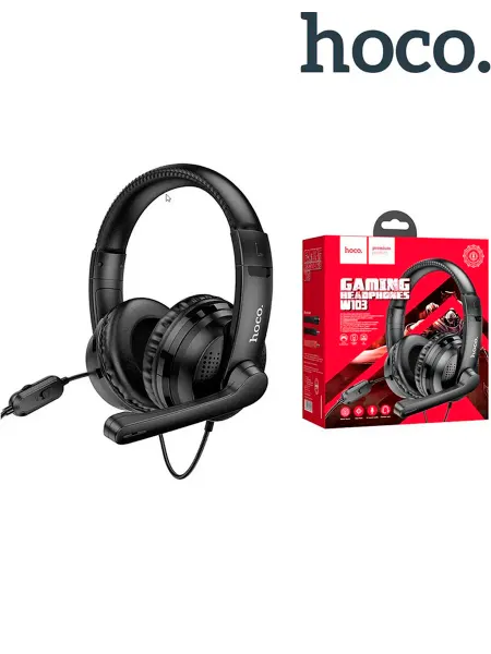 Игровые проводные наушники Hoco W103
