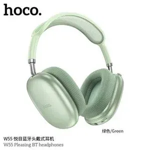 Беспроводные наушники Hoco W55 полноразмерные, фисташка