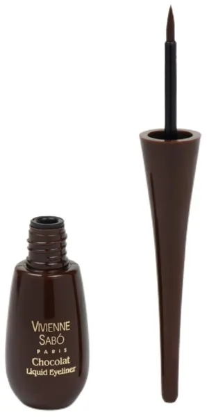Подводка Vivienne Sabo Make Up Eyeliner Liquid Chocolat&Gris, Подводка для глаз жидкая, тон 03 шоколад