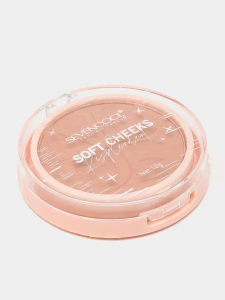 Румяна Sevencool "Soft Cheeks", для естественного макияжа, стойкие