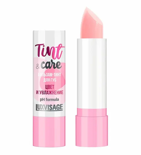LUX visage Бальзам-Тинт для губ Цвет и Увлажнение 01 Rose