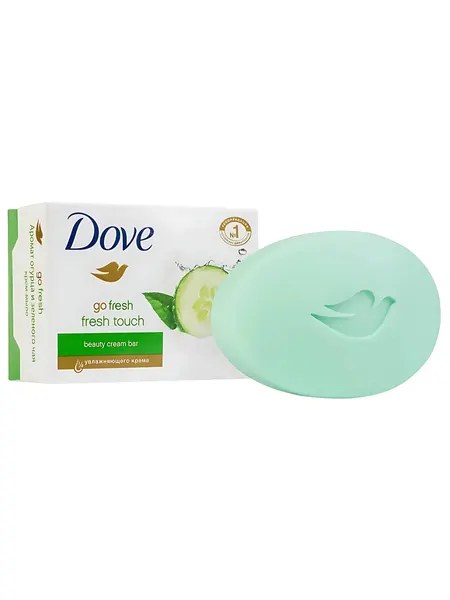 Крем-мыло Dove 90 г, с увлажняющим кремом. С ароматом: fresh touch.