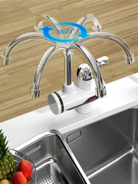 Проточный водонагреватель с душем Rims