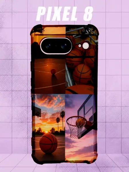 Чехол на Pixel 8 с принтом Баскетбол PRINTberries