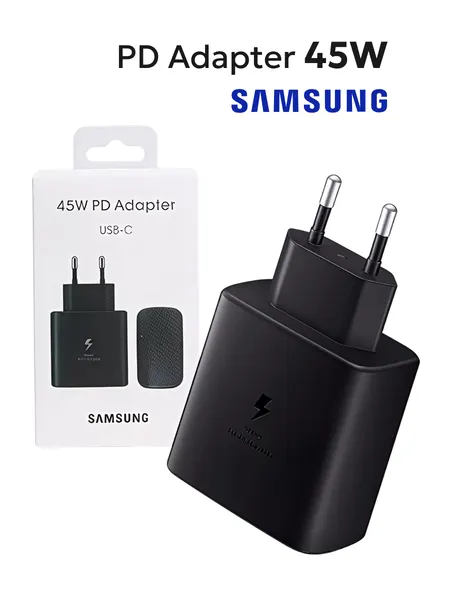 Блоки питания Samsung 45W PD Adapter USB-C (копия) быстрая зарядка