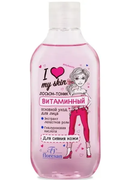 Лосьон-тоник витаминный I skin, 300мл Floresan