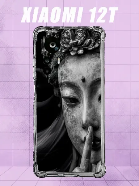 Чехол на Xiaomi 12T с принтом Будда PRINTberries