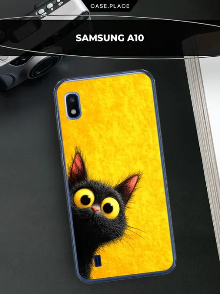 Чехол на A10 с котом Samsung